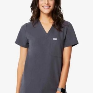 🆕️ FIGS Charcoal Catarina Scrub Top- XS